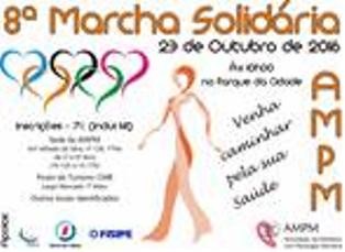 Barreiro - Marcha Solidária – Venha Caminhar pela sua Saúde Outubro é o mês internacional da luta contra o cancro da mama