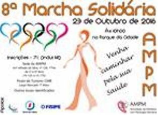 Barreiro - Marcha Solidária – Venha Caminhar pela sua Saúde Outubro é o mês internacional da luta contra o cancro da mama