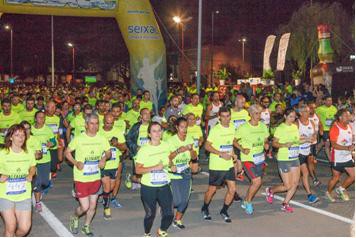 Prova noturna de atletismo no Seixal Inclui também uma caminhada aberta a todas as idades . Seixal Night Run está de volta