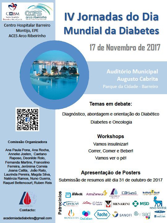 Centro Hospitalar Barreiro Montijo IV JORNADAS DO DIA MUNDIAL DA DIABETES