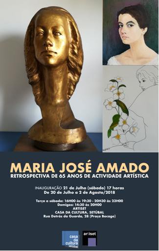 Setúbal - Exposição comemorativa dos seus 65 anos de atividade Maria José Amado na Casa da Cultura