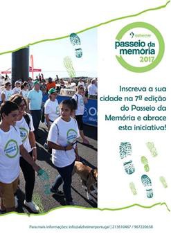 Barreiro na agenda do Passeio da Memória 2017 Alzheimer Portugal quer mais cidades envolvidas no Passeio da Memória