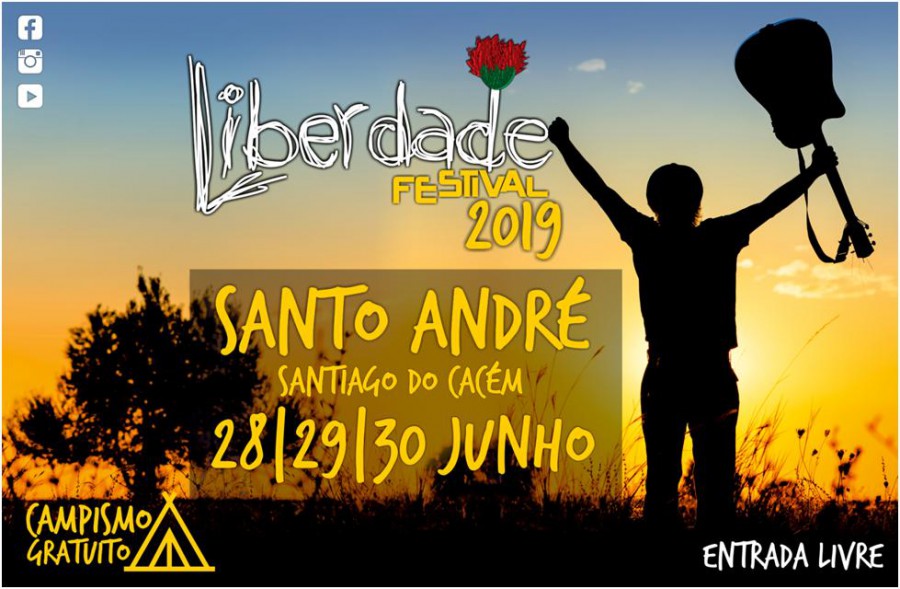Associação de Municípios da Região de Setúbal 7ª edição do Festival Liberdade no concelho de Santiago do Cacém