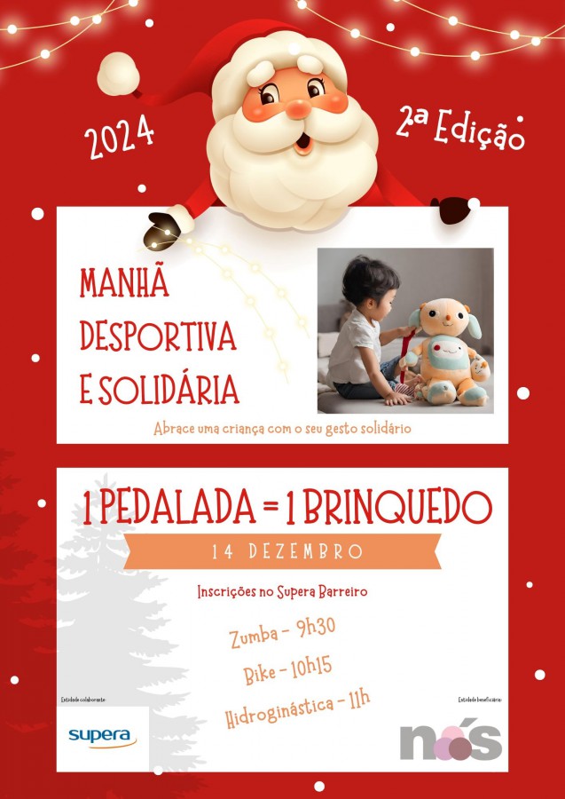 NÓS e Supera Barreiro Manhã Desportiva e Solidária