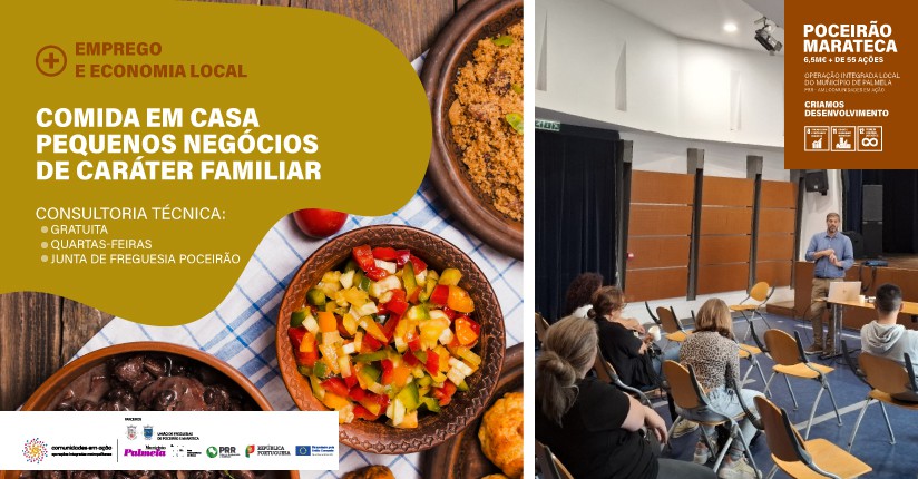 PALMELA - Projeto “Comida em Casa” Apoia criação de pequenos negócios familiares