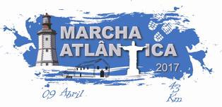 Início no Santuário do Cabo Espichel no concelho de Sesimbra Marcha Atlântica junta 150 caminheiros . Finda no Santuário do Cristo Rei em Almada
