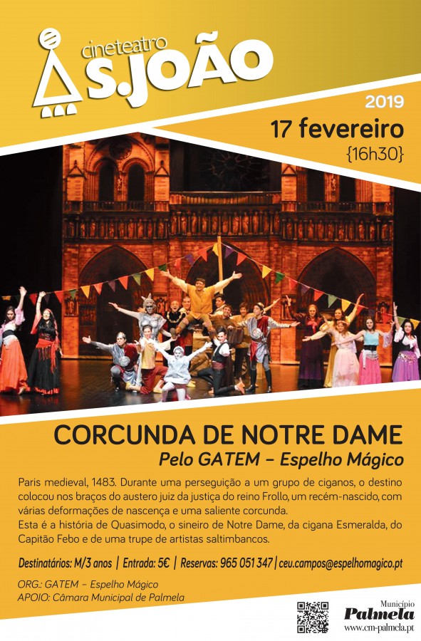 Espelho Mágico - GATEM apresenta em Palmela «O Corcunda de Notre Dame»