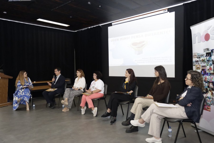 Encontro em torno das medidas de Acolhimento Familiar e Apadrinhamento Civil O PARADIGMA DAS INSTITUCIONALIZAÇÕES É DO PASSADO