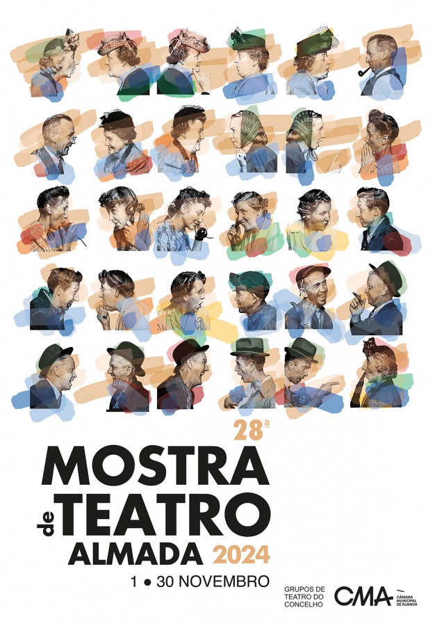 28.ª MOSTRA DE TEATRO DE ALMADA Apresenta trabalhos desenvolvidos por 19 grupos de teatro . 1 a 30 de novembro