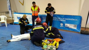 Corpo de Bombeiros do Sul e Sueste do Barreiro Participou com duas equipas Campeonato Nacional de Trauma