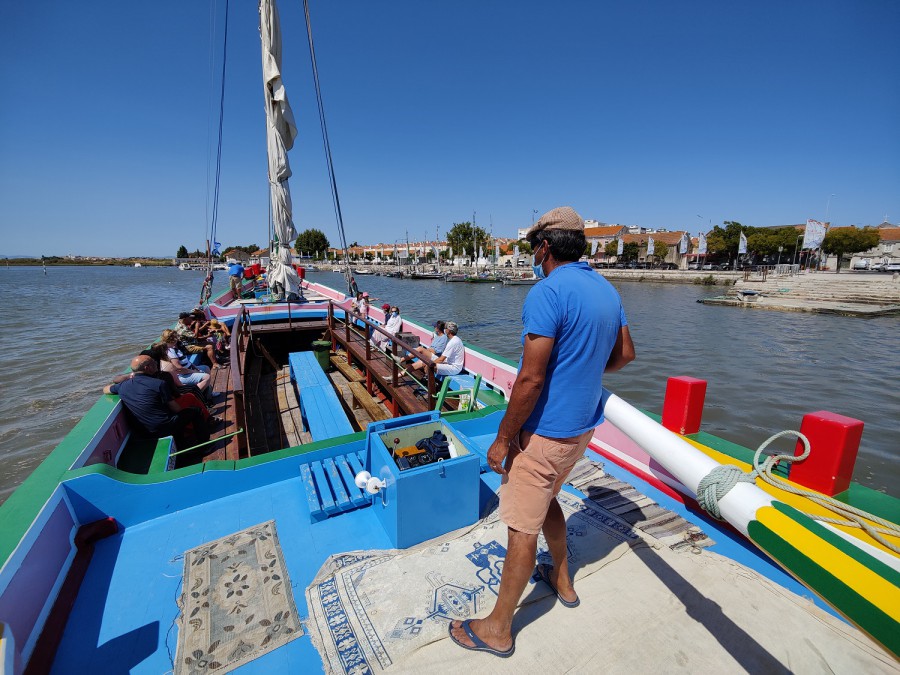 Passeios no Varino «O Boa Viagem» Embarque no Cais da Moita