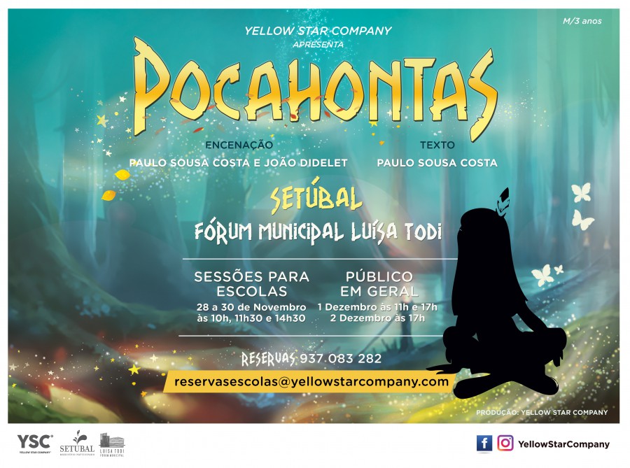 Setúbal - O Musical de Natal Chegou - Pocahontas com Sofia Ribeiro.