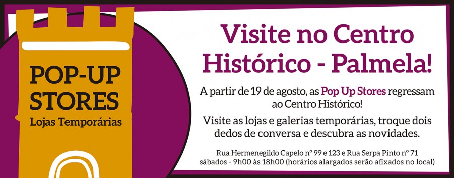 Pop-Up Stores em Palmela Lojas temporárias estimulam coração da vila