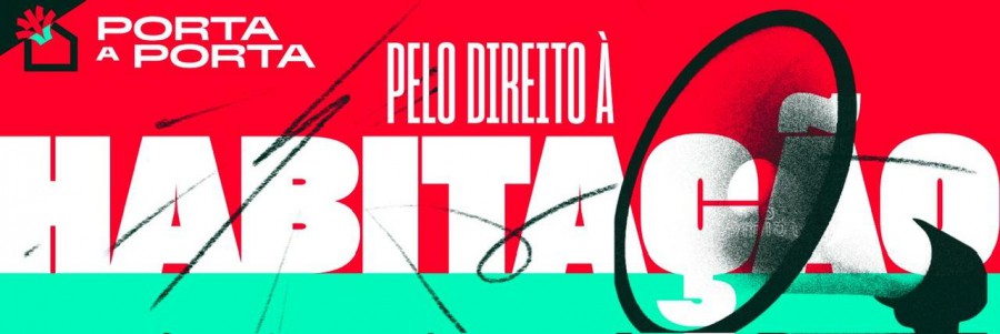 Campanha MAIS CASAS PÚBLICAS, menos crise na habitação Marca presença nos concelhos da Moita e do Barreiro . Dia 23 de Fevereiro