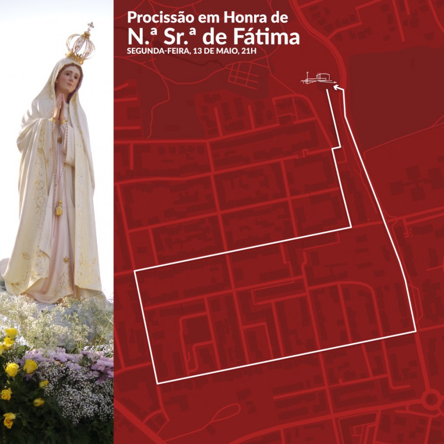 Barreiro - Procissão de Nª Sª de Fátima em Stº André Nesta paróquia é tradição que já conta com várias décadas