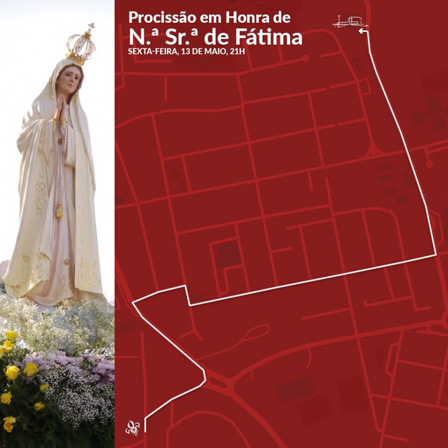 BARREIRO - Procissão Nª Sª de Fátima em Stº André Tradição volta após três anos de restrições do plano anti-Covid19.