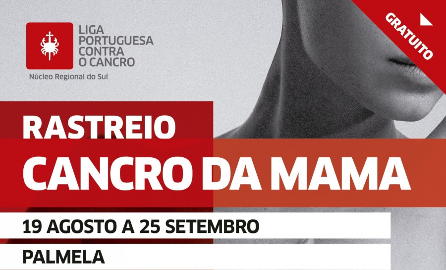 Palmela - Unidade Móvel da Liga Portuguesa Contra o Cancro Rastreio gratuito do cancro da mama .a partir 19 agosto