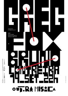 Edição de Setembro da OUT.RA Música traz ao Barreiro GREG FOX um nome grande do «underground» mundial