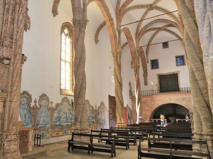 Igreja de Jesus em Setúbal encerra ao público Obras de beneficiação do monumento nacional incide na igreja