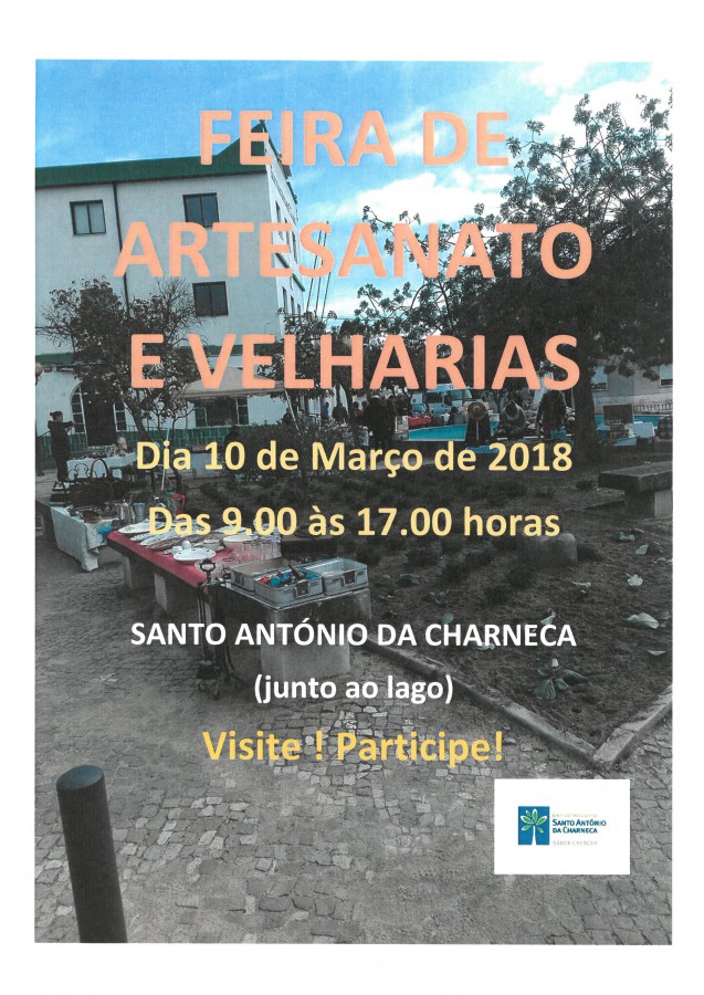 Barreiro - Em Santo António da Charneca Feira de Artesanato e Velharias