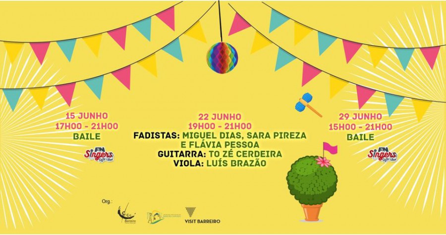 União das Freguesias de Barreiro e Lavradio Arraial dos Santos Populares no Mercado do Lavradio