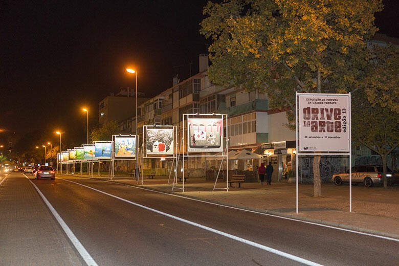 Entre os meses de junho e setembro Drive in Arte regressa ao concelho do Seixal