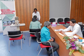 Perto de uma centena de pessoas em Setúbal no rastreio gratuito do glaucoma Semana Mundial do Glaucoma l