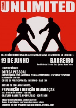 Festival Unlimited no Barreiro Um evento direcionado à proteção e segurança das pessoas