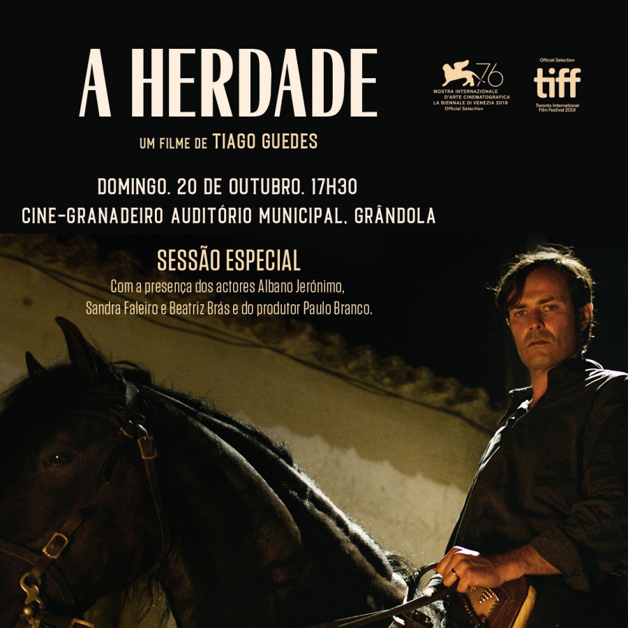 Grândola - No Cine Granadeiro Auditório Municipal. SESSÃO ESPECIAL DO FILME «A HERDADE»
