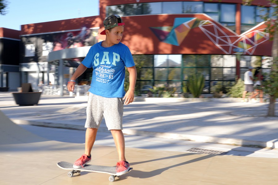 Setúbal - Uma área reservada para a prática de desportos radicais Skate parque gratuito e sem períodos de encerramento