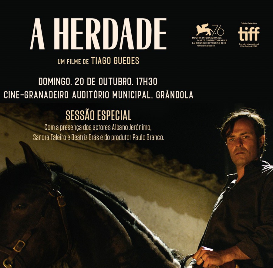 Grândola - No Cine Granadeiro Auditório Municipal. SESSÃO ESPECIAL DO FILME «A HERDADE»