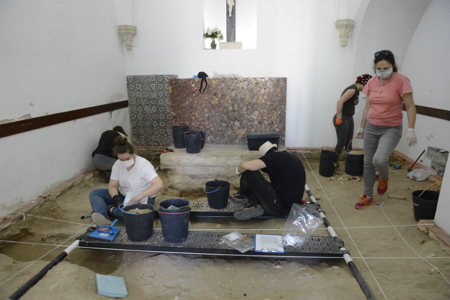Montijo - Sarilhos Grandes entre Dois Mundos Dia Aberto Projeto SAND - história da Igreja de S.Jorge e da Ermida de N.ª Sra da Piedade.