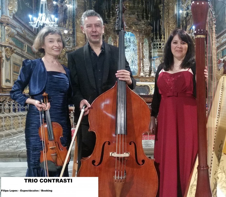 Moita - No Fórum Cultural José Manuel Figueiredo na Baixa da Banheira Concerto de Ano Novo com Trio Contrasti