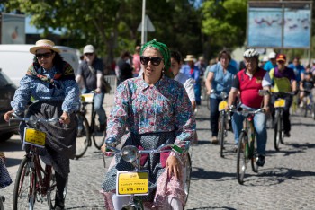 Convívio dos apaixonados das duas rodas em Setúbal Várias gerações com exemplares de bicicletas