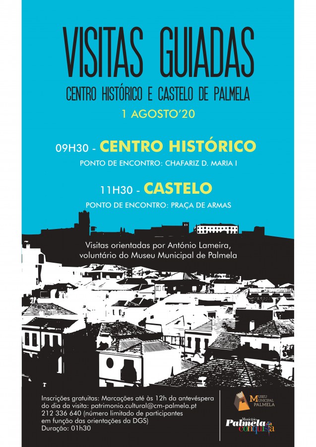 Estão de volta a 1 de agosto Visitas Guiadas ao Centro Histórico e Castelo de volta em agosto