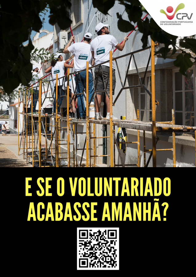 Um retrato do Voluntariado Jovem em Portugal E SE O VOLUNTARIADO ACABASSE AMANHÃ?