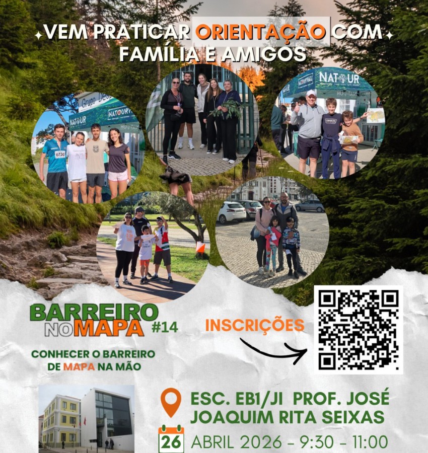 «Barreiro no Mapa» regressa para a 14ª edição Iniciativa realiza-se na zona do Barreiro velho . Dia 26 de abril