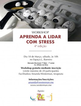 No Espaço J - Barreiro Workshop «Aprenda a Lidar com Stress»